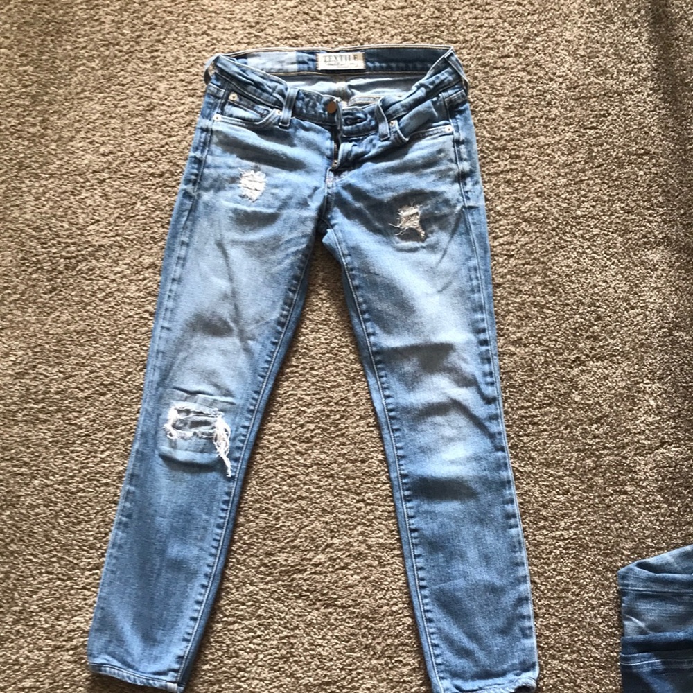 Textile Elizabeth and James light denim DEBBIE